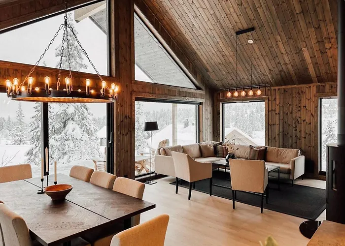 Дом отдыха Modern Mountain - Sauna - 5 Bedrooms - Sleeps For 10